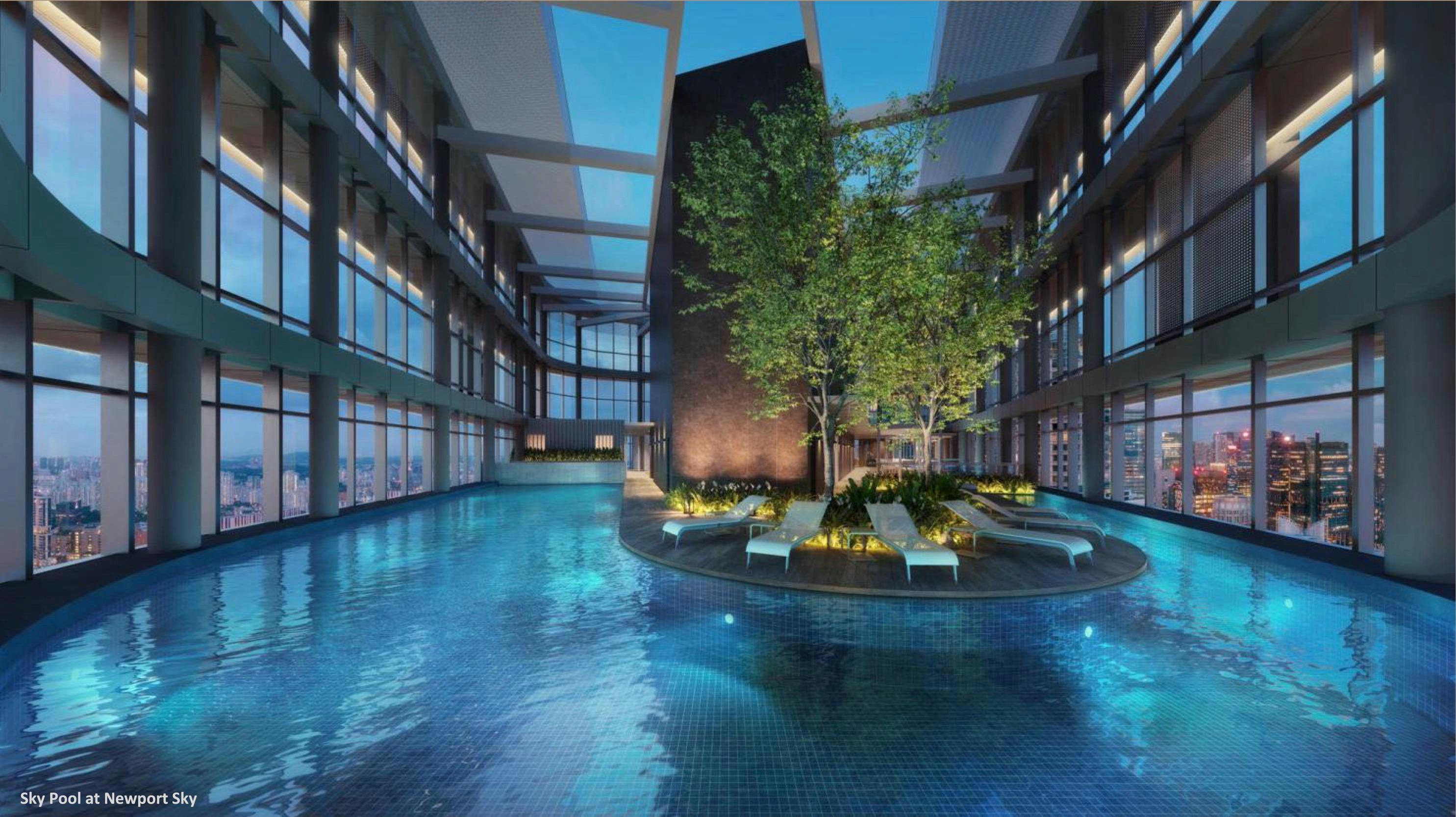 Newport Residences Sky Pool