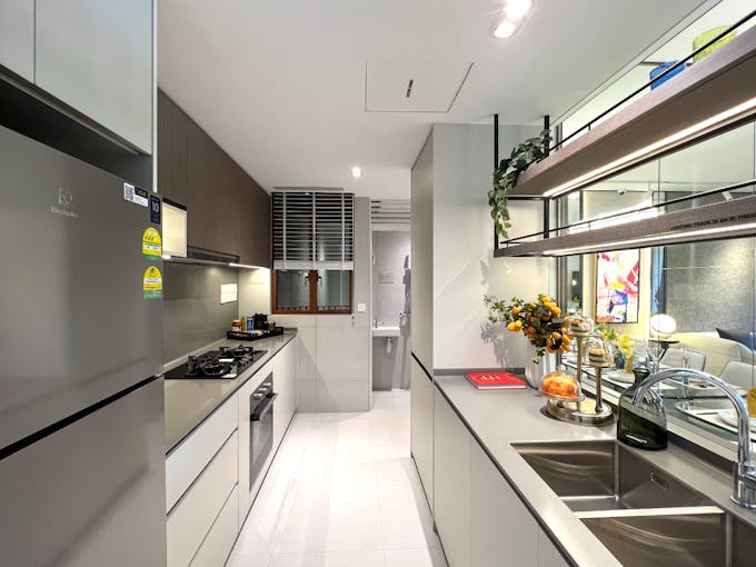 lentor hills residences 3 bedroom kitchen