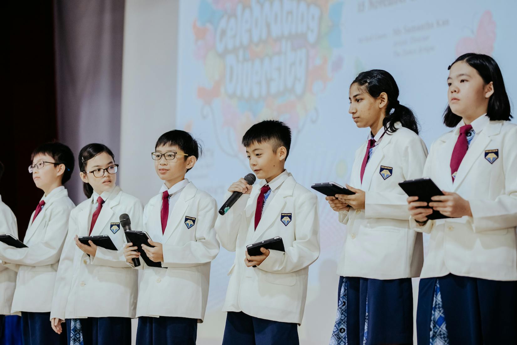 Students at South View Primary School