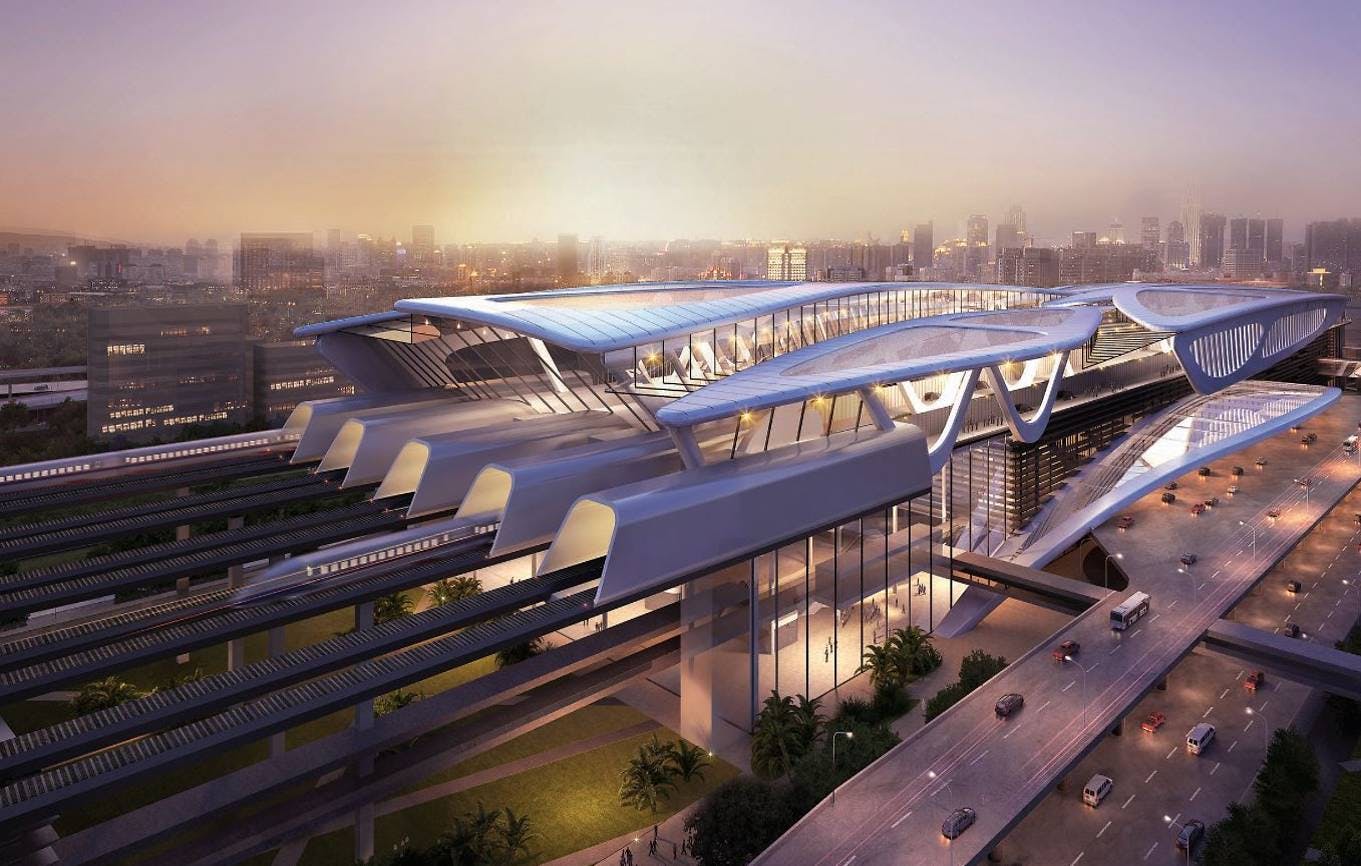 Proposed design of the KL-Singapore HSR
