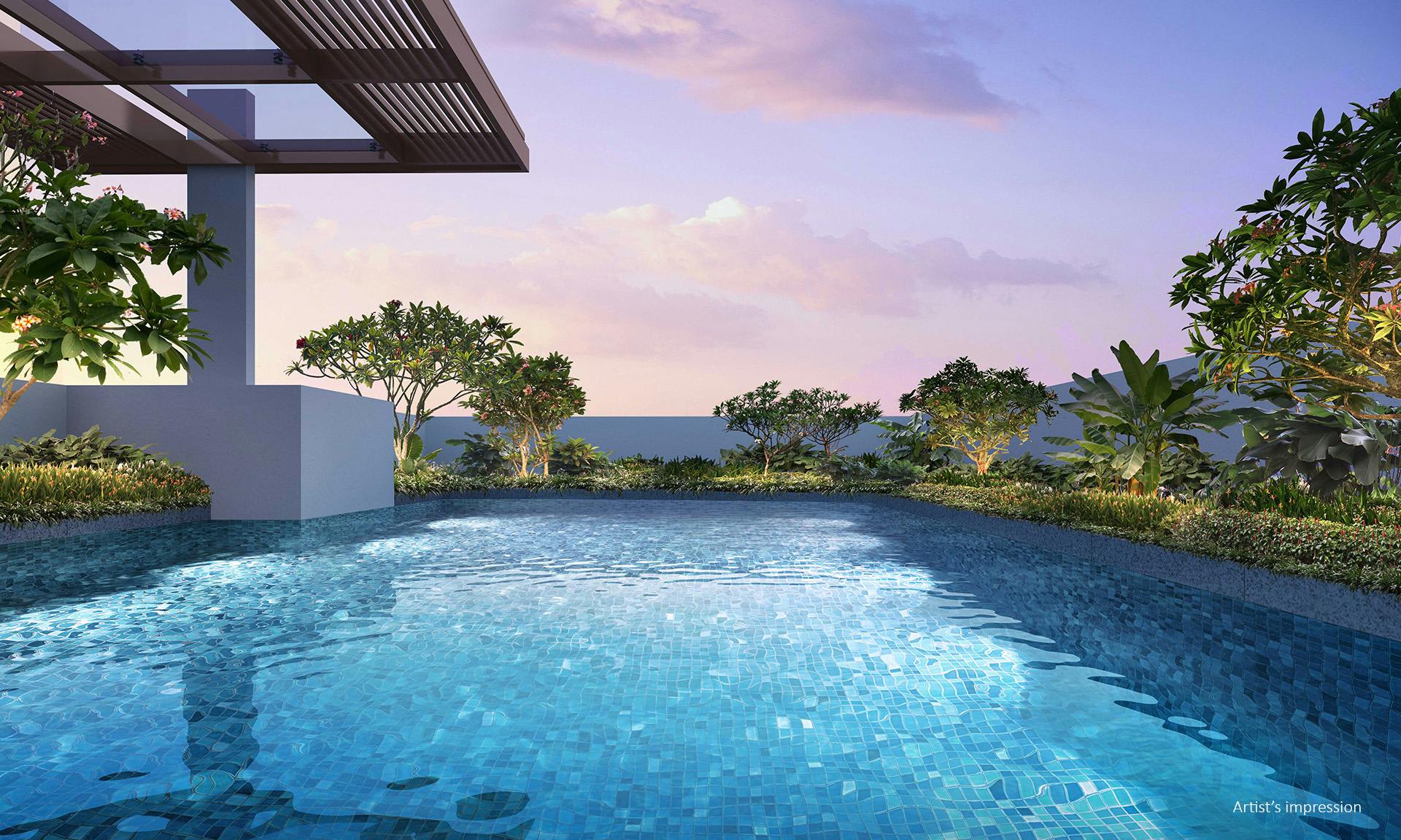 Pool at Residence Twenty-Two