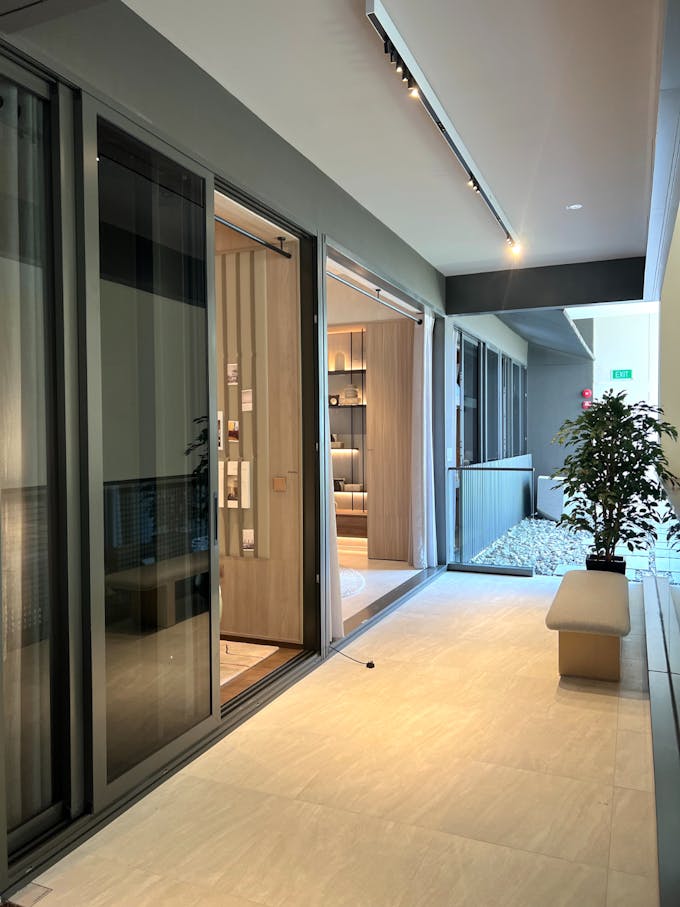 the reserve residences 3 bedroom creekside balcony