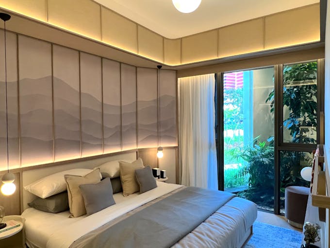 the reserve residences 2 bedroom master bedroom