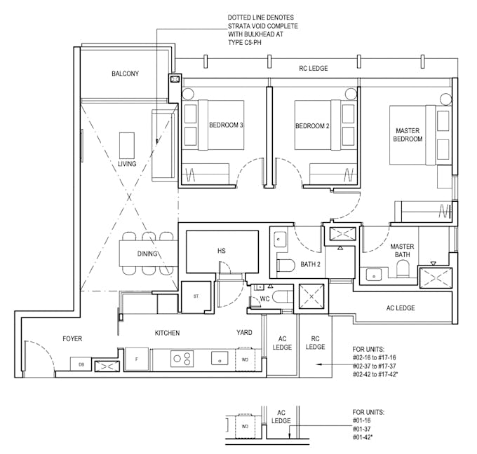  the continuum 3 bedroom premier floor plan 