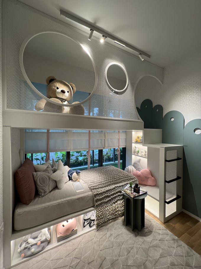 amo residence 3 bedroom premium study common bedroom