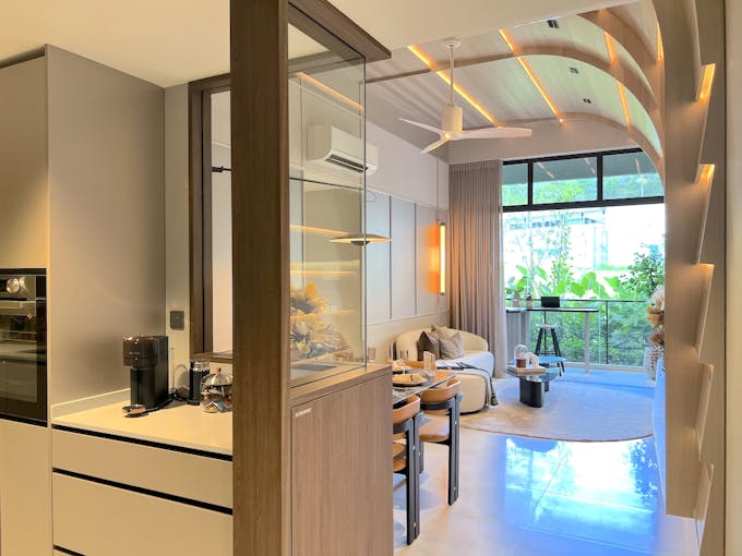 terra hill 3 bedroom high ceiling ground floor unit