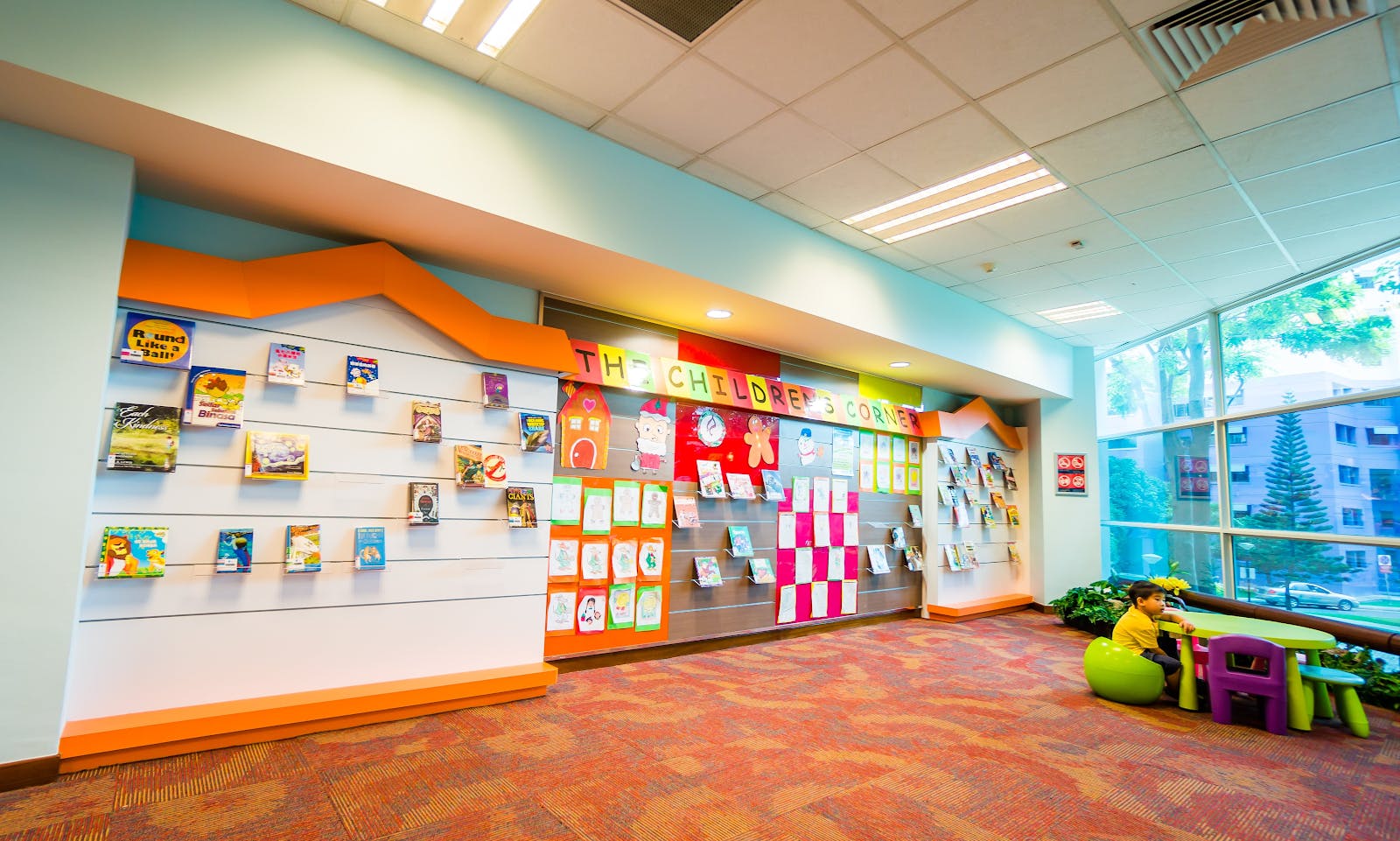 Children's Section at Jurong West Public Library