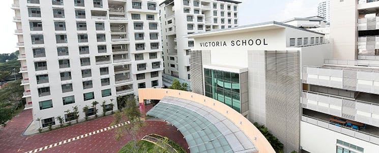 Victoria School - one of the schools on the Eastern side of Singapore