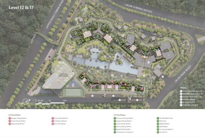 the reserve residences site plan 