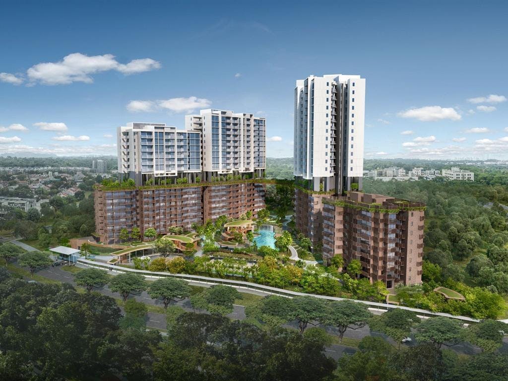 lentor hills residences facade