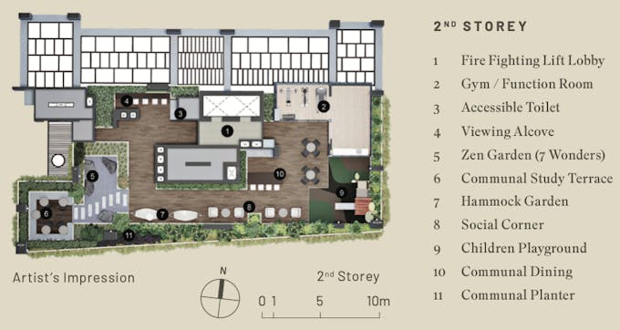 hill house site plan