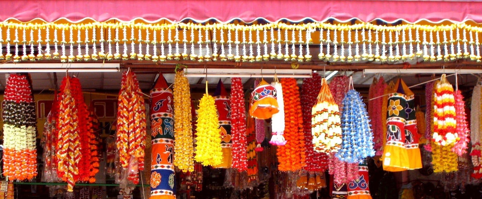 Little India, an iconic tourist area in Singapore.