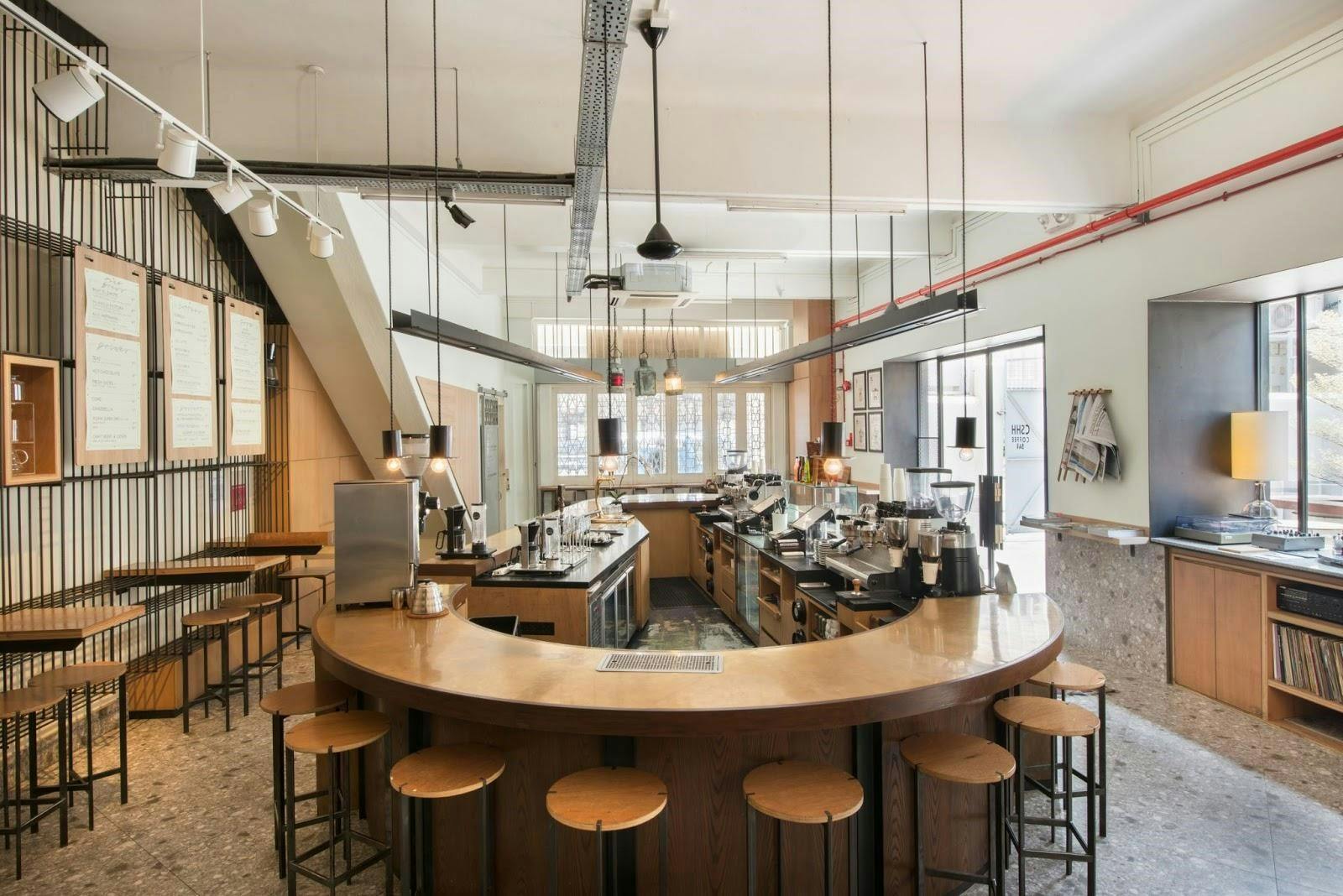 The cosy interiors of a popular cafe at Jalan Besar, Chye Seng Huat Hardware, which is within a short walking distance from Lavender Residence.