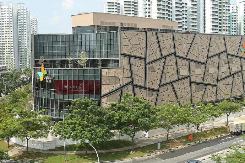 The six-storey high Seletar Mall