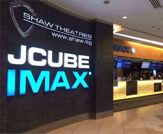 JCube's IMAX within Whistler Grand's vicinity