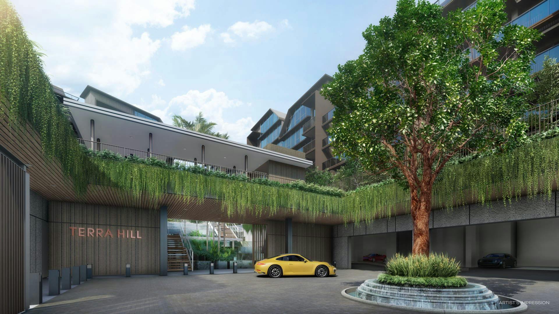 terra hill entrance artist's impression
