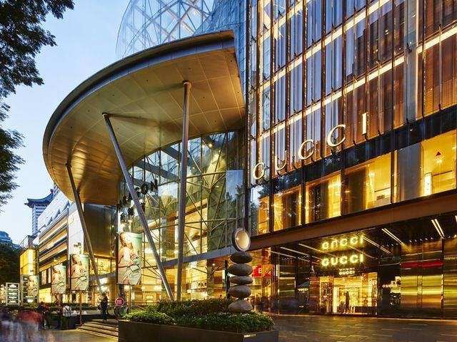 Gucci in Paragon Mall at Orchard Road