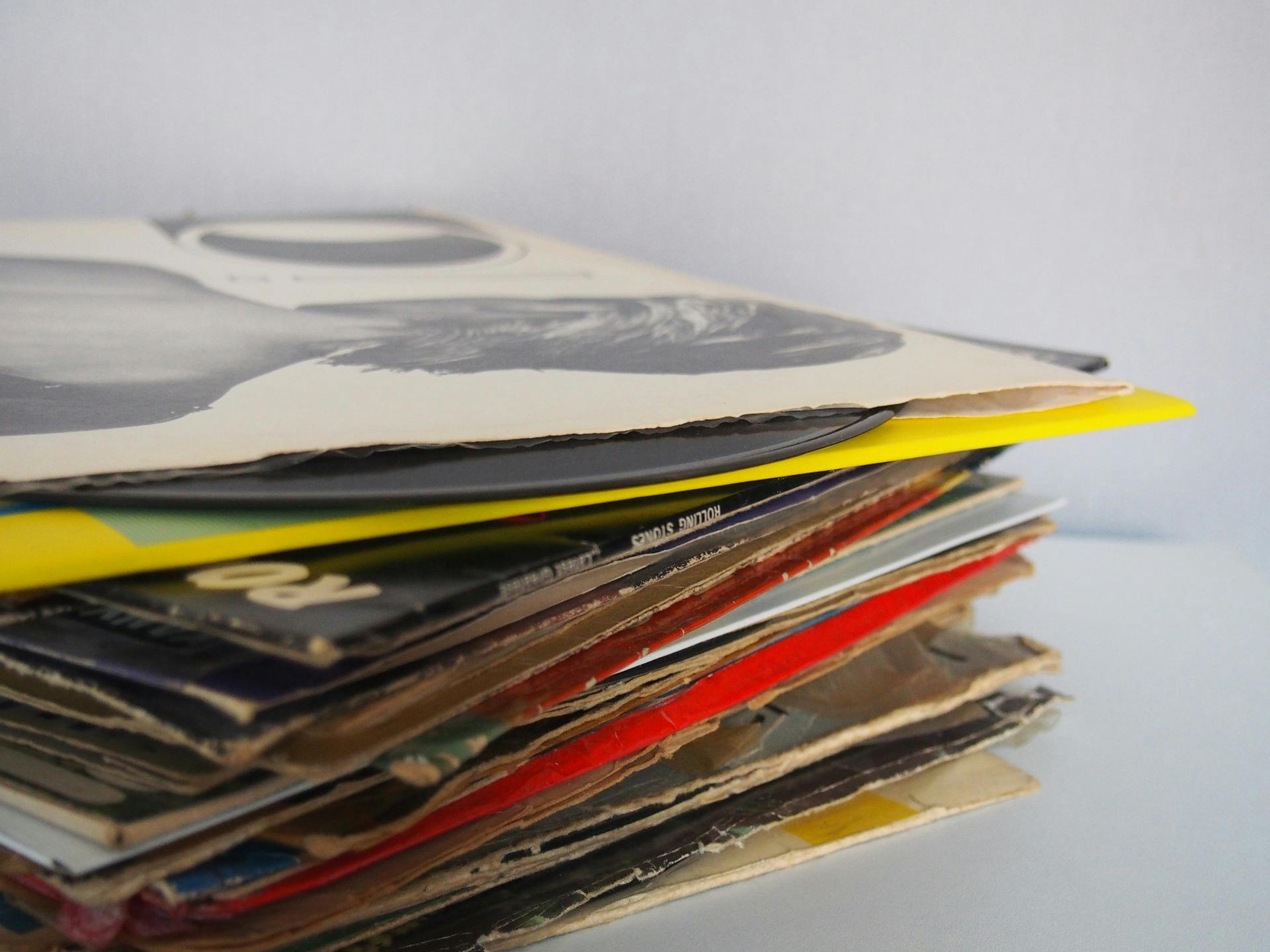 Vinyl records at Curated Records