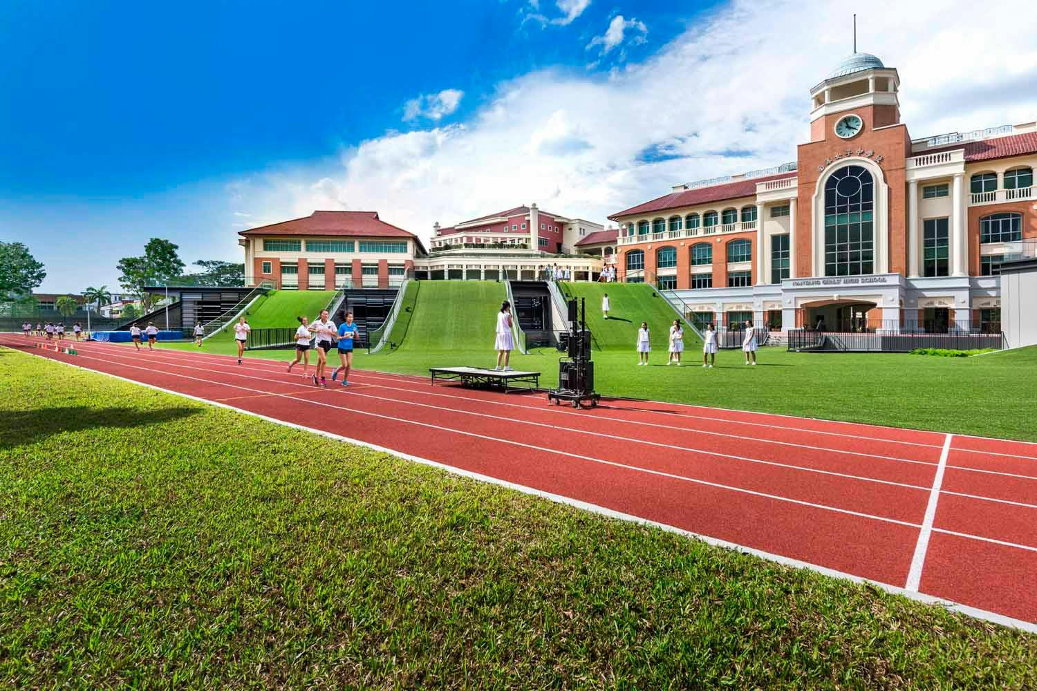 Nanyang Girls' School, one of hte top schools within Fourth Avenue Residences enclave
