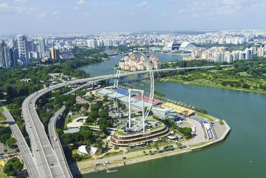 The stunning ECP expressway.