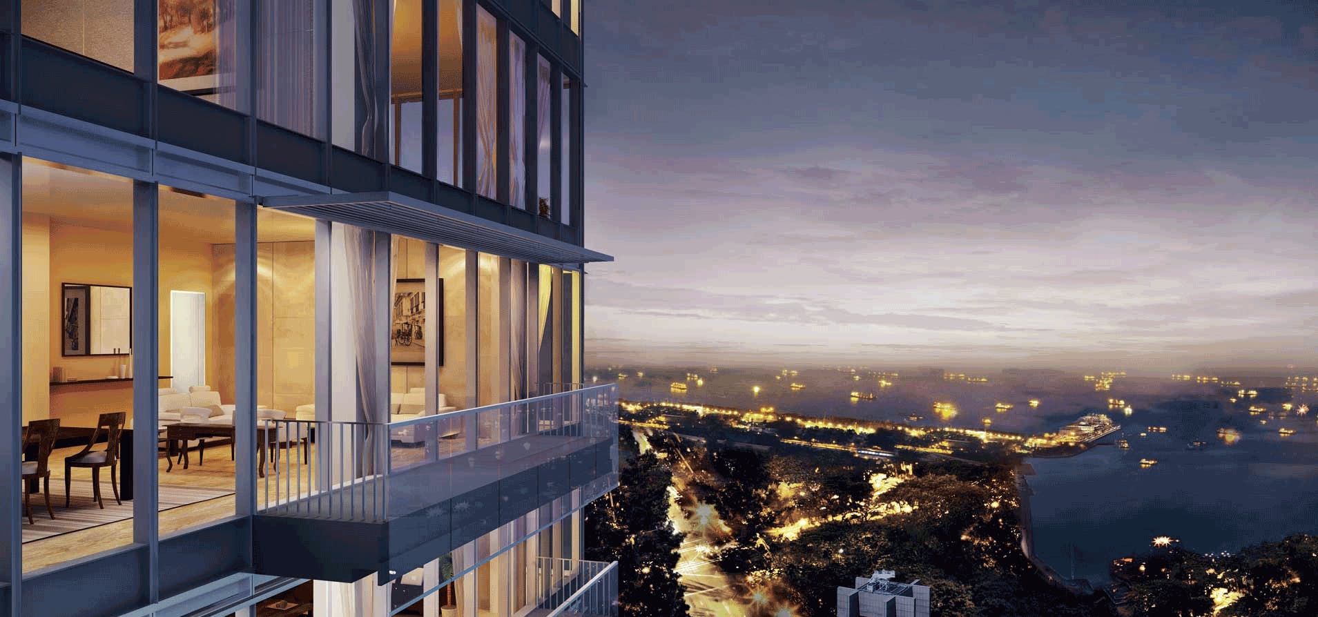 A picturesque view seen from one of the homes in Clavon condo