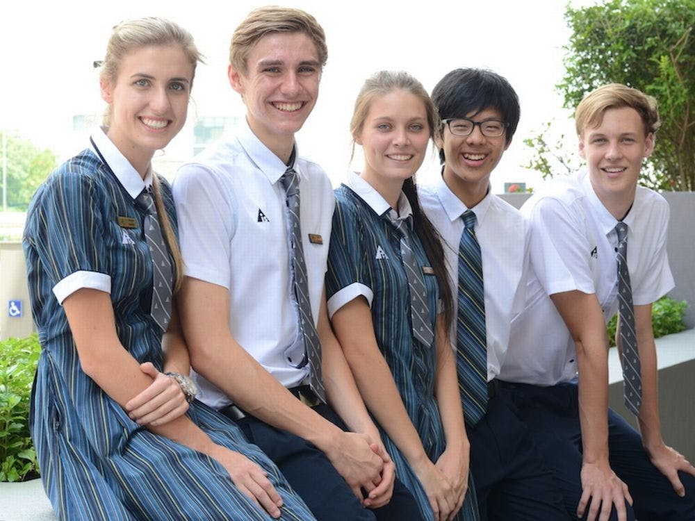 Students at Australian International School Singapore