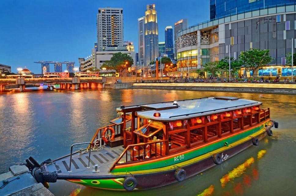Singapore River cruise