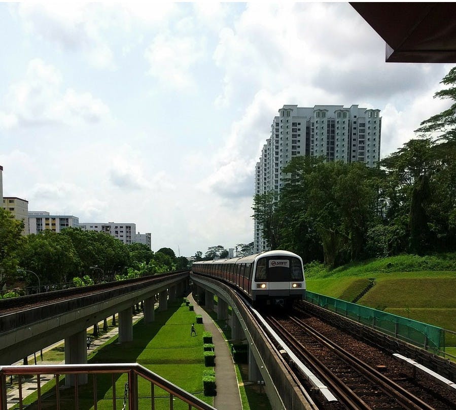 An overview of public transport options in the neighbourhood