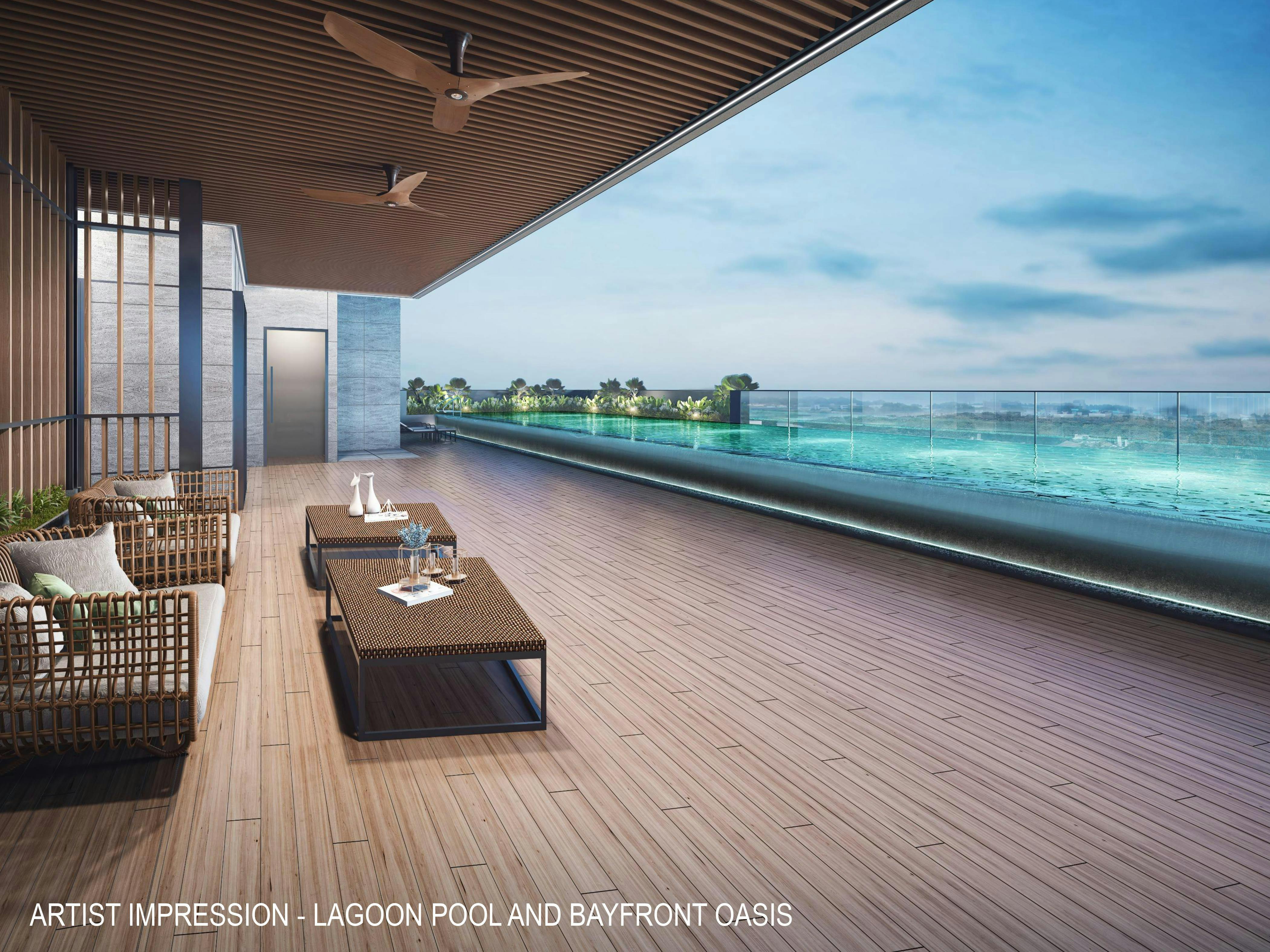 Baywind Residences Lagoon Pool and Bayfront Oasis