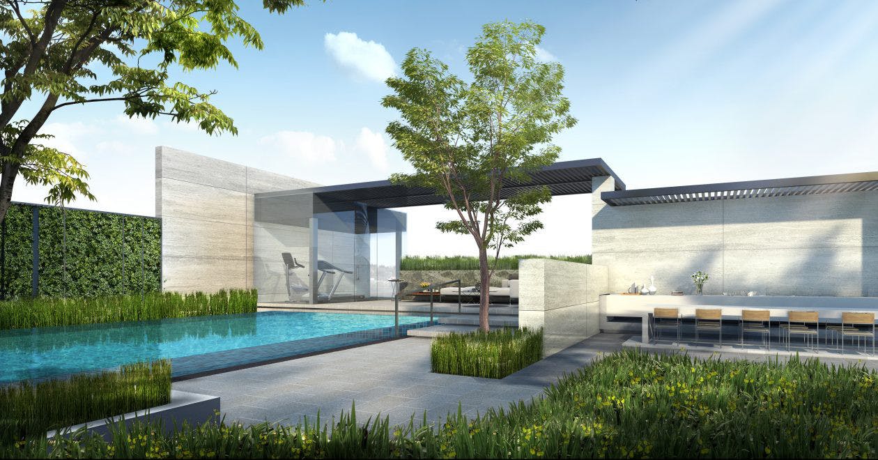 Infinity Pool at The Addition. 99.co.