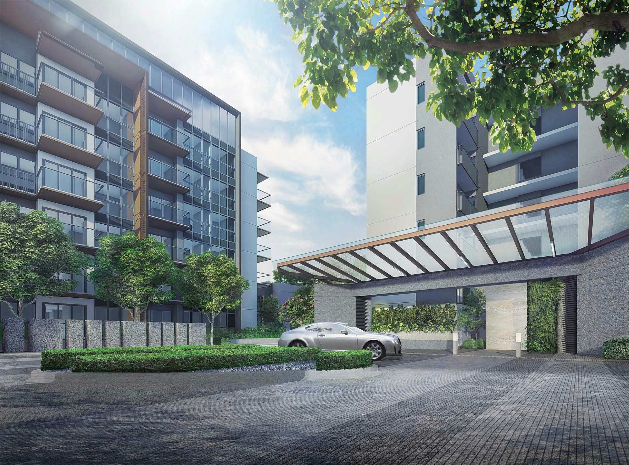 Artists' impression of Fourth Avenue Residences