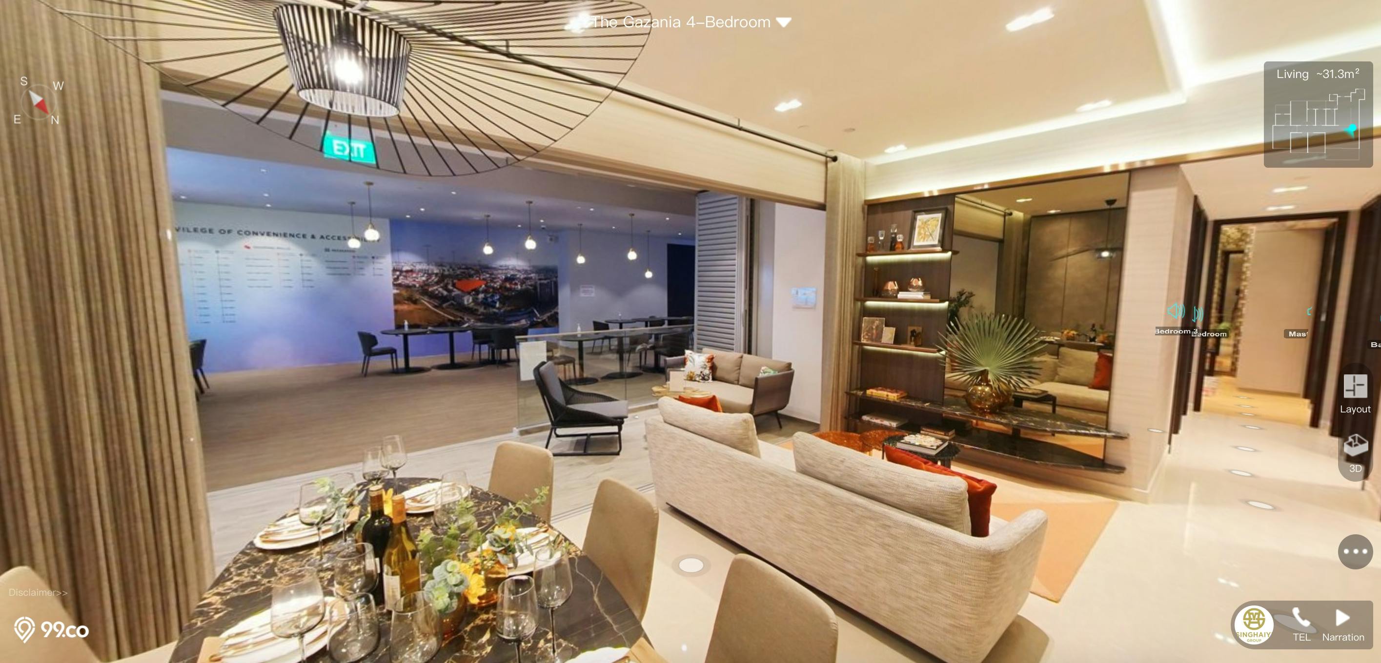 The Gazania 4 Bedroom