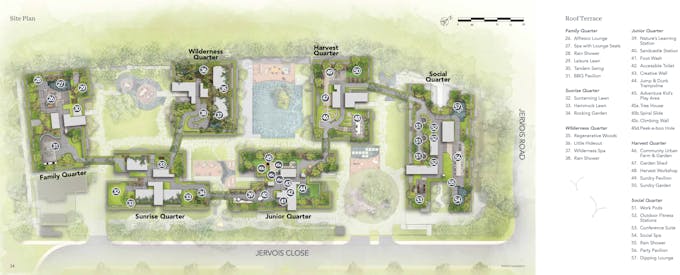 jervois mansion site plan