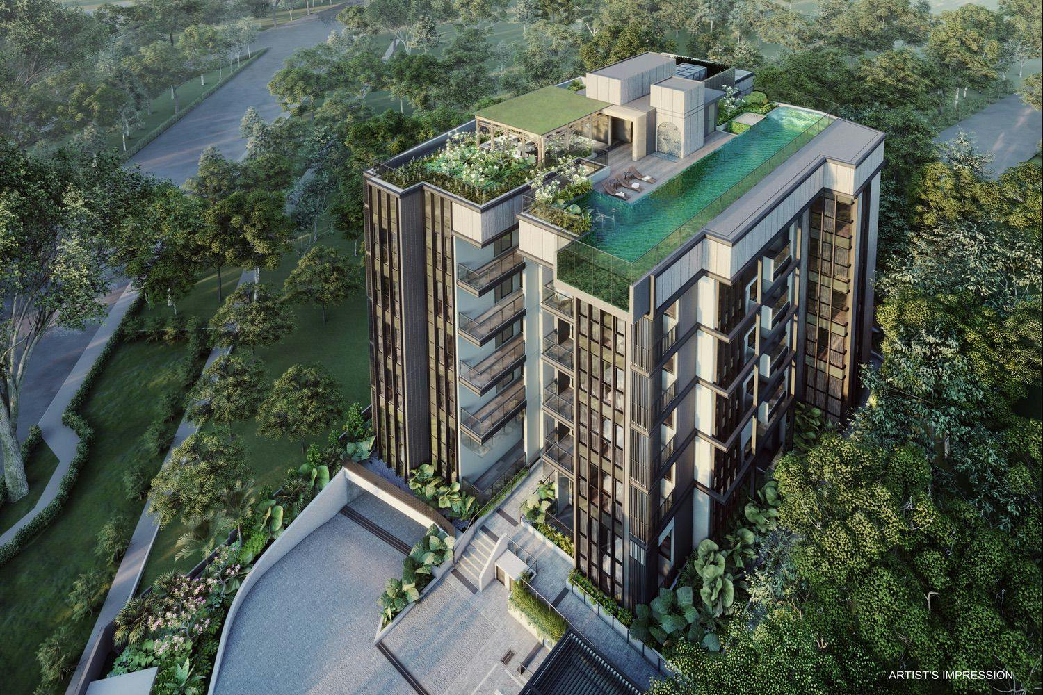 An artists' impression of Dunearn 386