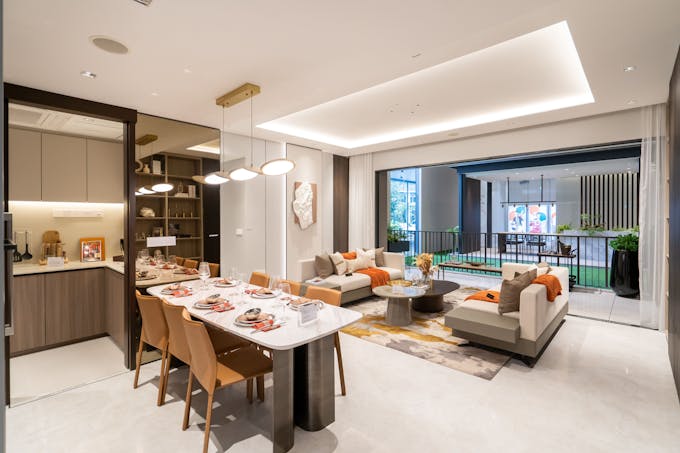 tenet ec 4 bedroom living and dining area