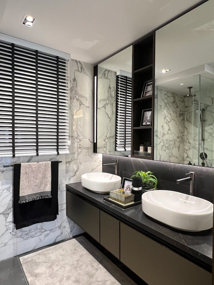 tembusu grand 4 bedroom master bathroom his and hers sinks