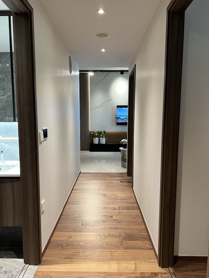 lentor modern 3 bedroom corridor