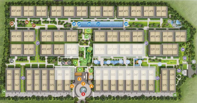 belgravia ace stacks facing family pool