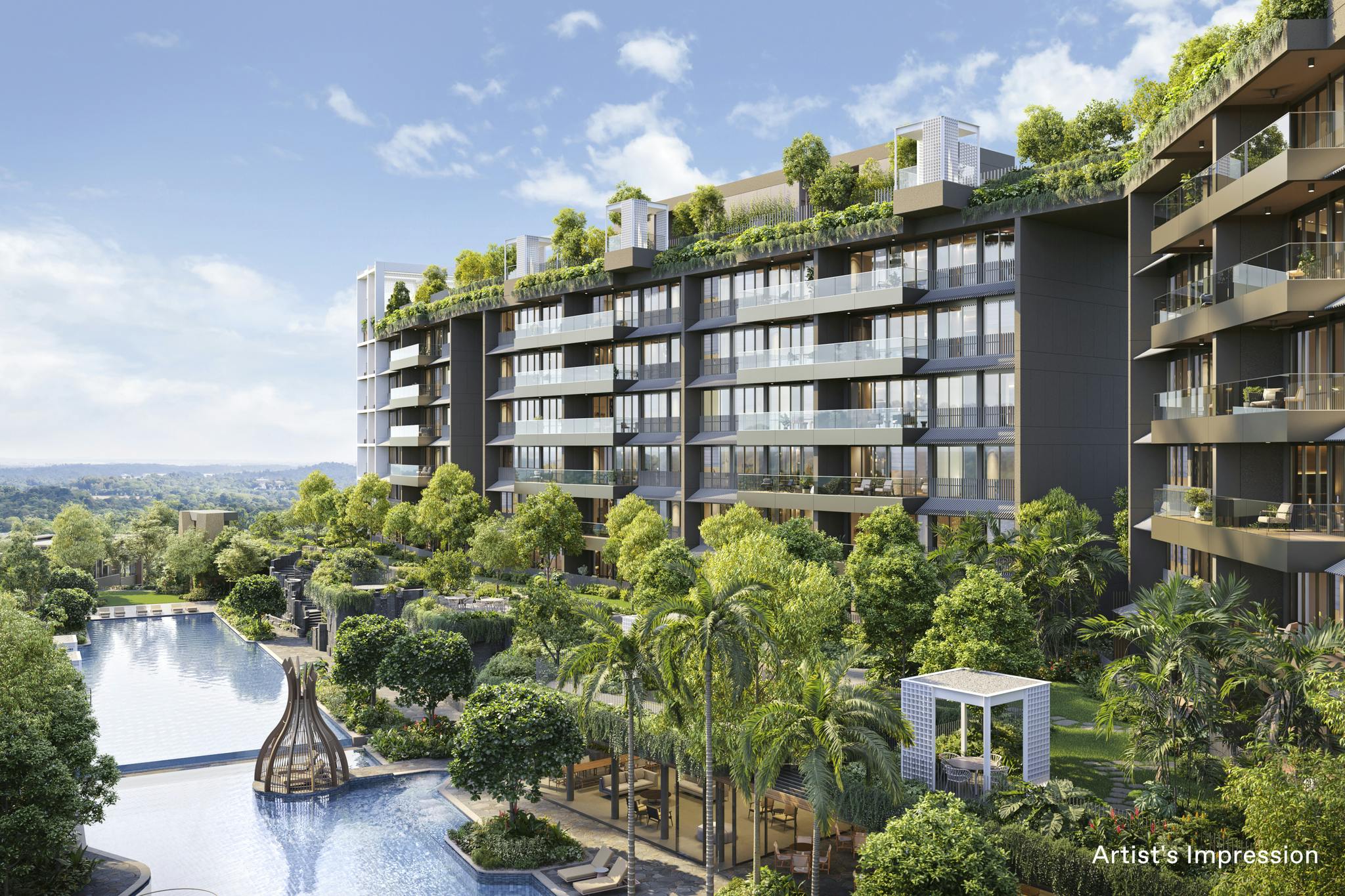 the reserve residences artist impression