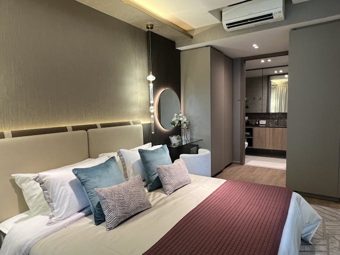 copen grand 4 bedroom unit master bedroom