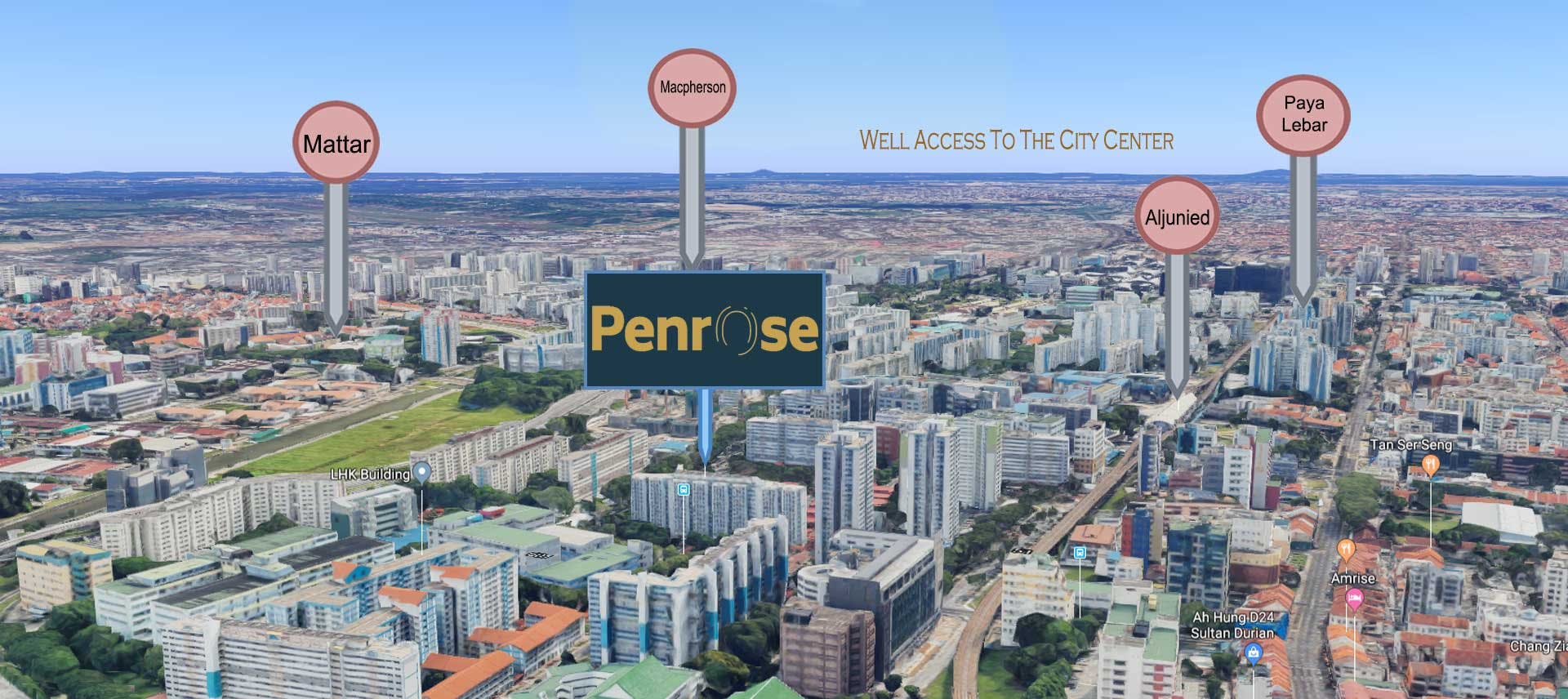 Penrose Location Map