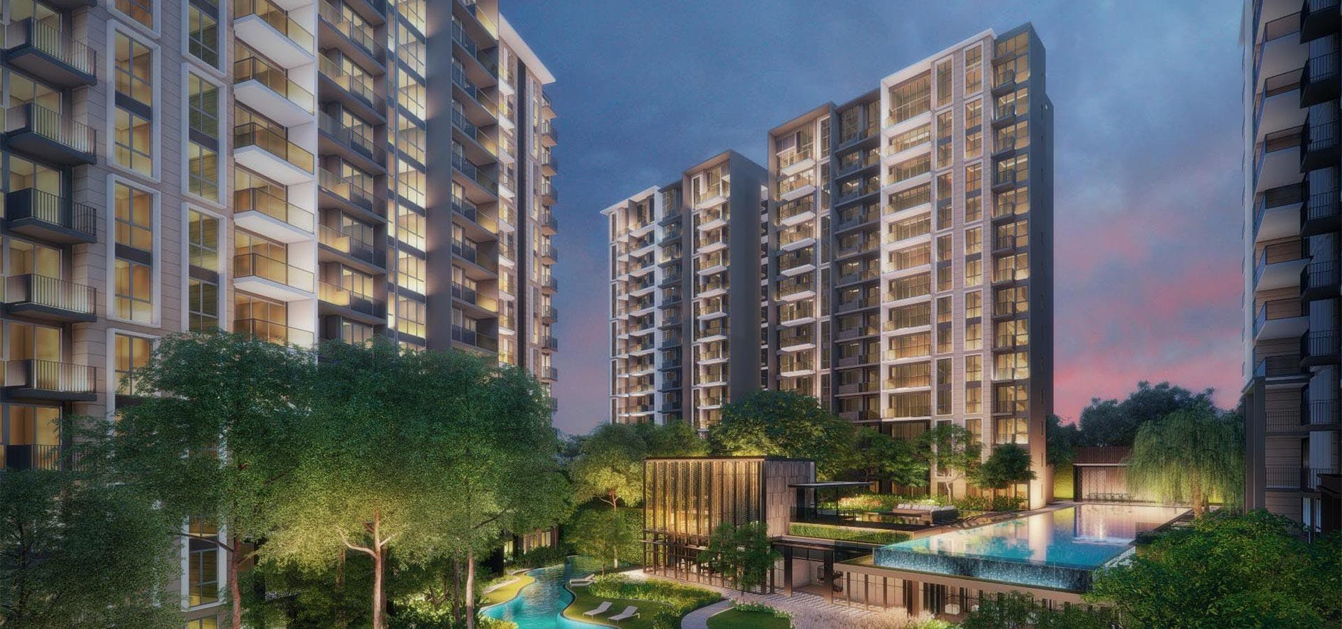 Artist's impression of Parc Colonial