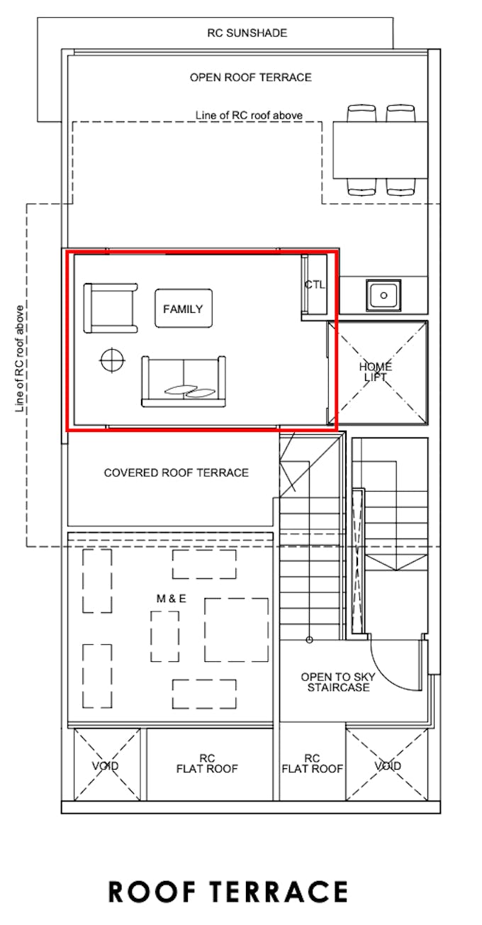 belgravia ace family room floor plan