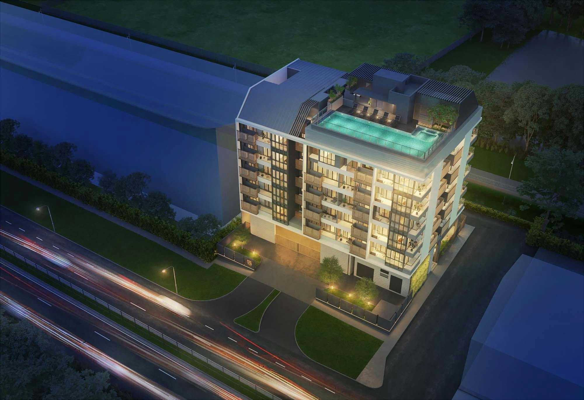 Bukit 828 Design from top down view