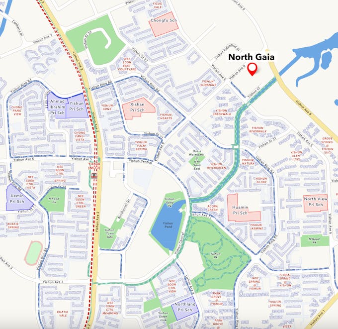 primary schools near north gaia