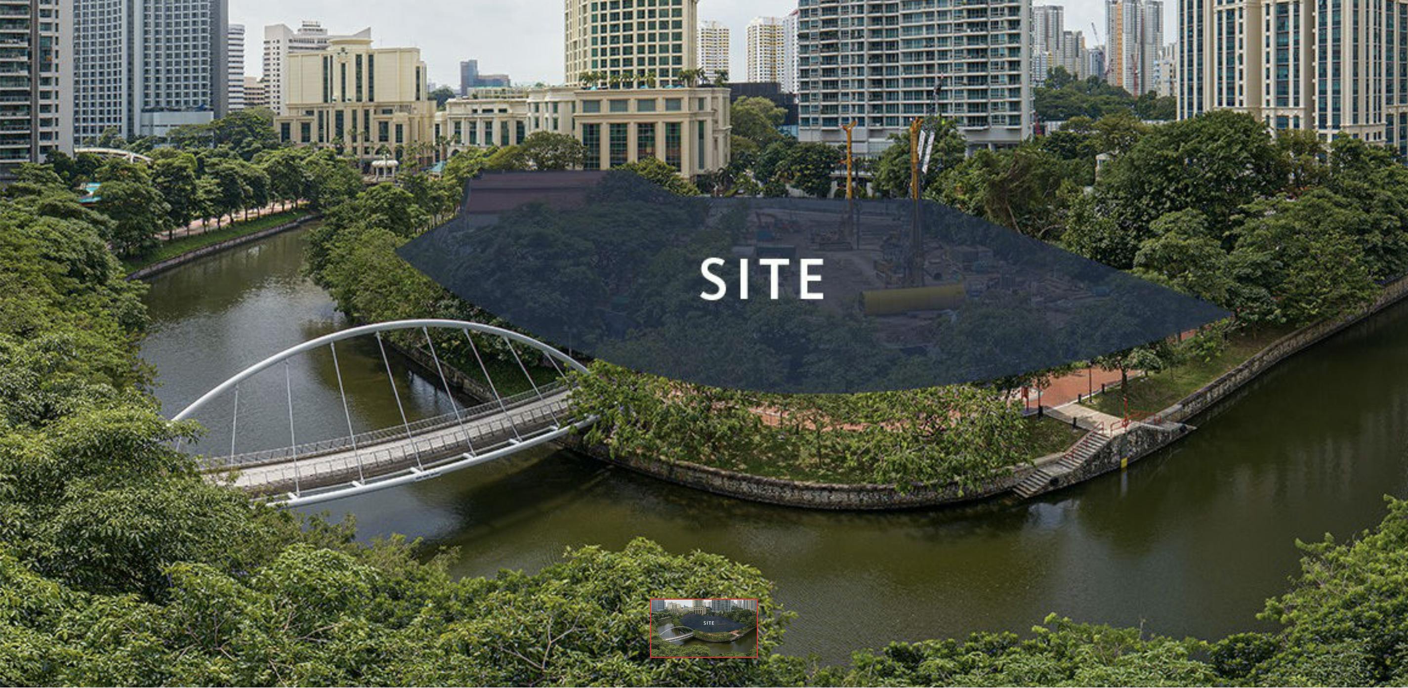 Site Plan of Riviere Condo