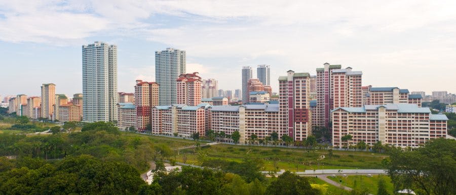 Bishan's skyline