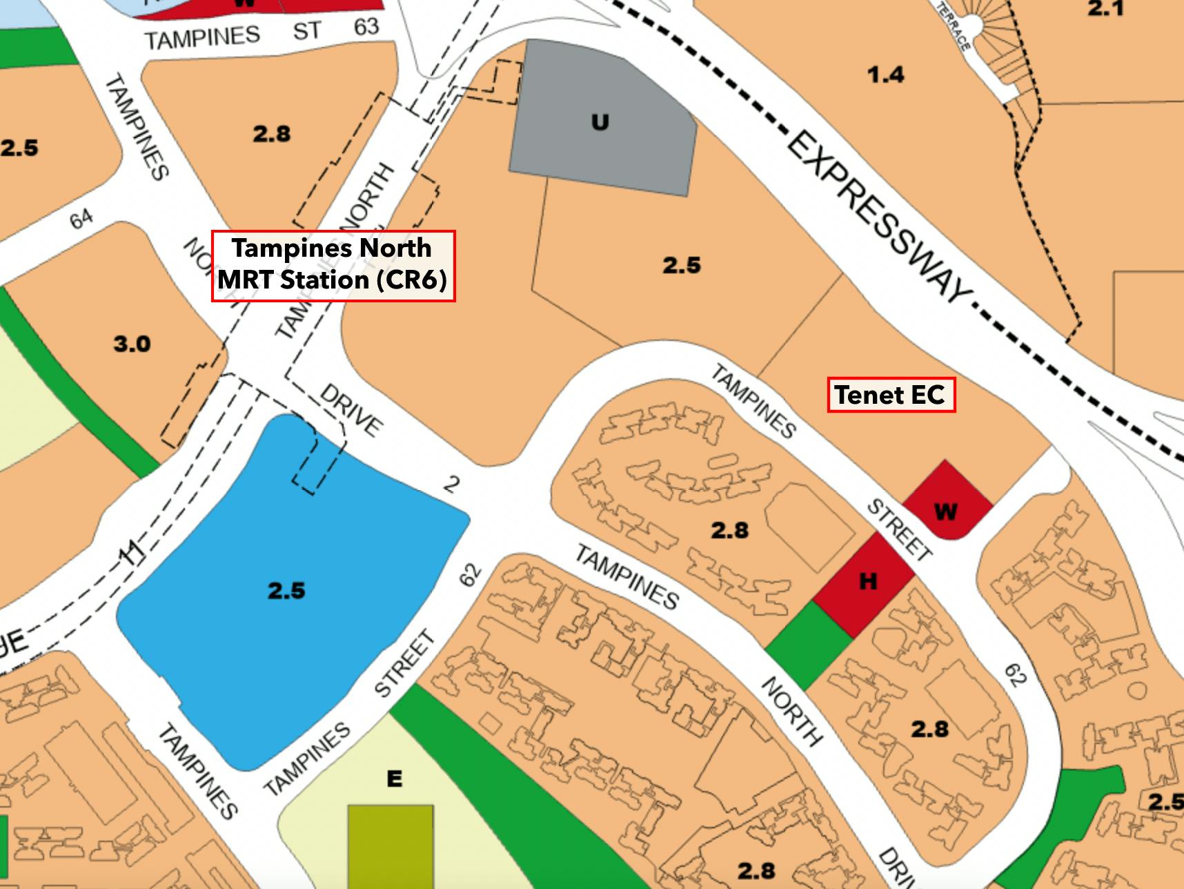 tenet ec location map