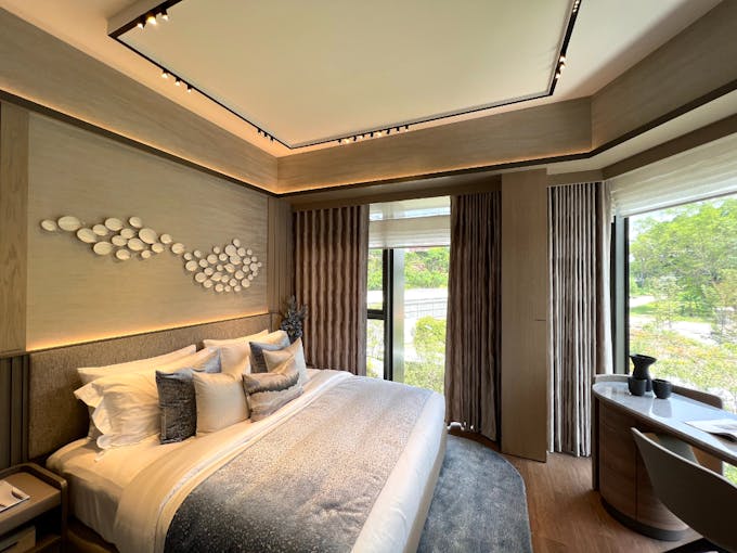 the reserve residences 4 bedroom horizon collection master bedroom