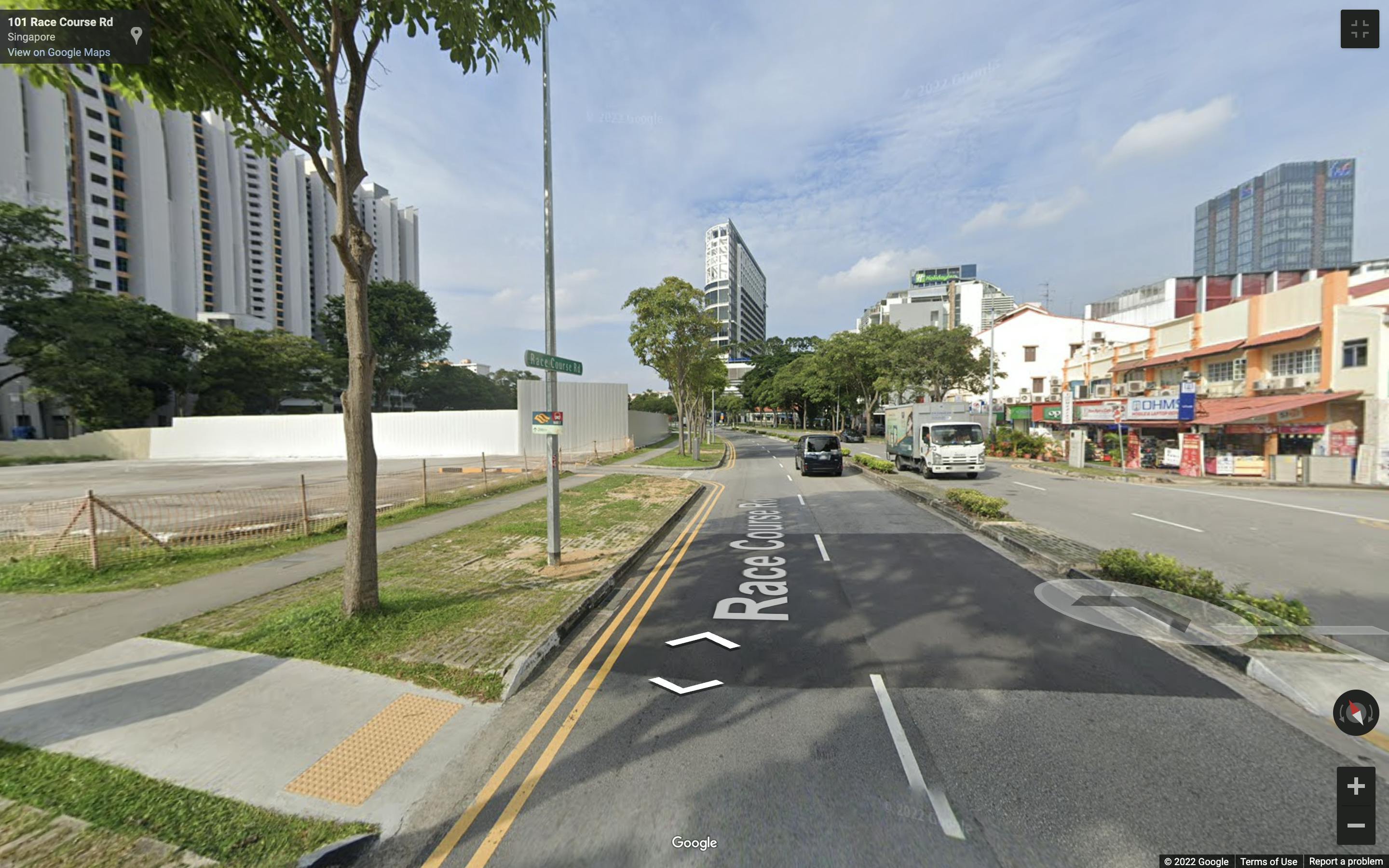google street view of race course road